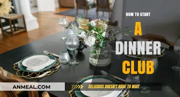 Creating Memorable Meals: A Beginner's Guide to Starting a Dinner Club