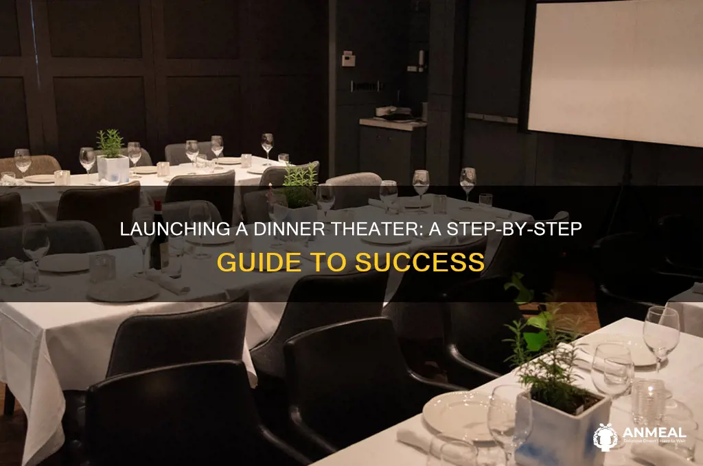 how to start a dinner theater business