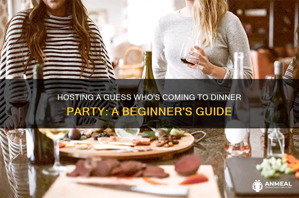how to start a guess whos coming to dinner