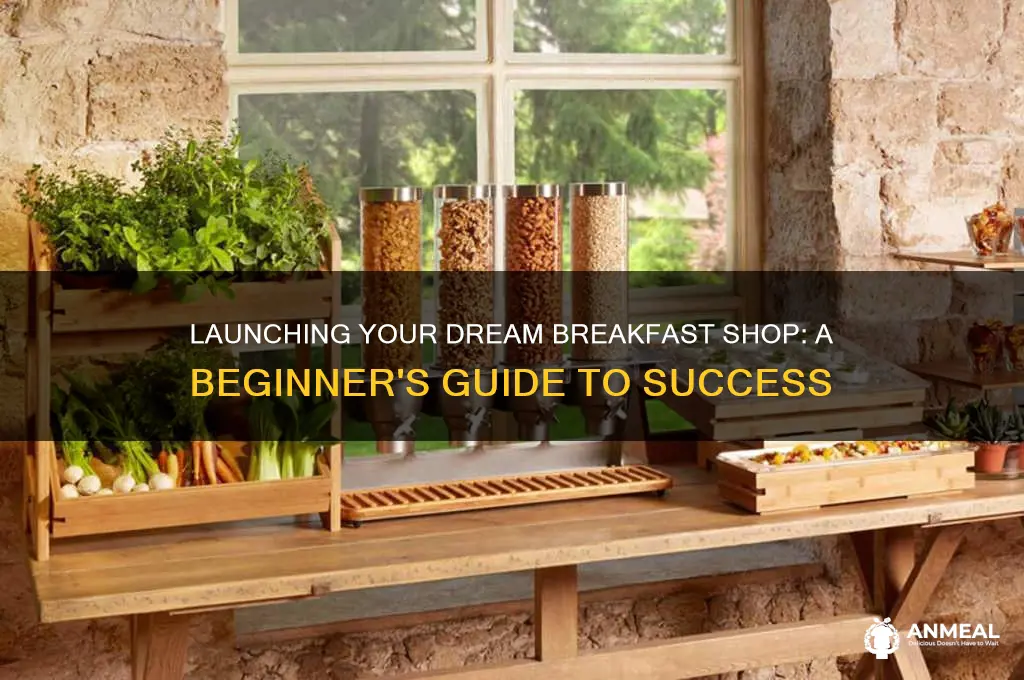 how to start a small breakfast shop