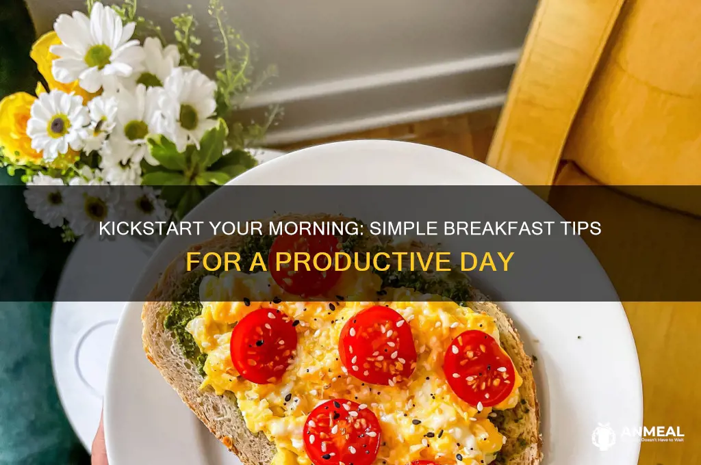 how to start day with breakfast