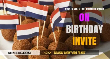 Hosting a Birthday Dinner? Here’s How to Specify It’s Dutch Treat