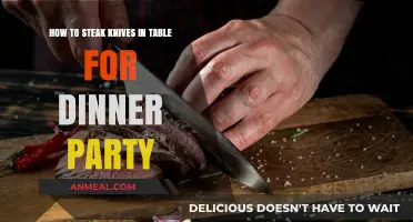 Elegant Steak Knife Placement Tips for a Perfect Dinner Party Setup