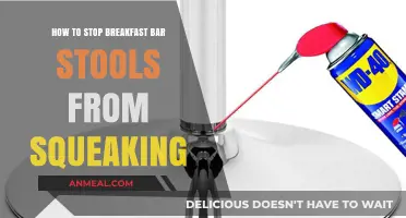 Quiet Your Breakfast Bar: How to Stop Stools from Squeaking