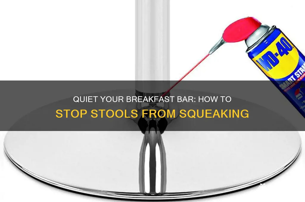 how to stop breakfast bar stools from squeaking
