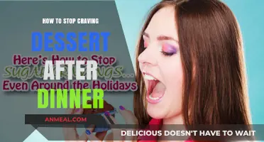 Conquer Sweet Tooth: Strategies to Stop Craving Dessert After Dinner