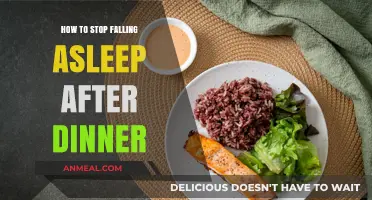 Avoid Post-Dinner Naps: Tips to Stay Alert After Eating