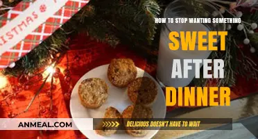 Conquer Post-Dinner Sweet Cravings: Healthy Strategies for Lasting Satisfaction
