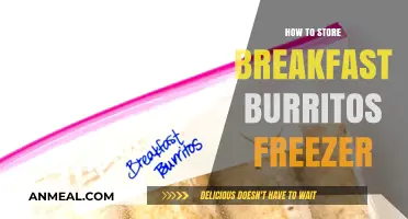 Perfectly Preserve Your Breakfast Burritos: A Freezer Storage Guide