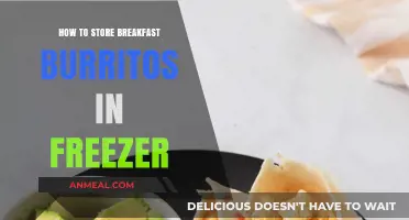 Freezing Breakfast Burritos: Easy Storage and Quick Meals