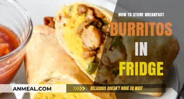 Easy Tips for Storing Breakfast Burritos Fresh in the Fridge