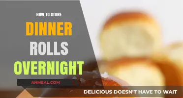 Overnight Dinner Roll Storage: Keep Your Bread Fresh and Soft