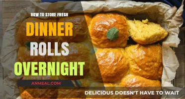Preserve Freshness: Overnight Storage Tips for Dinner Rolls