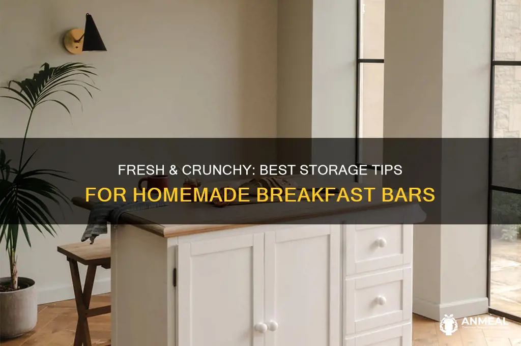 how to store homemade breakfast bars