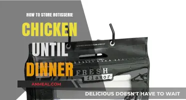 Perfectly Preserved: Storing Rotisserie Chicken for Dinner Later