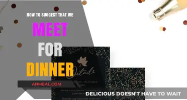 Casual Dinner Invite Tips: How to Suggest a Meal Together