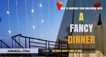 Romantic Dinner Ideas: How to Surprise Your Girlfriend with a Fancy Evening