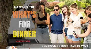 Tactful Dinner Queries: How to Ask 'What’s for Dinner?' Gracefully