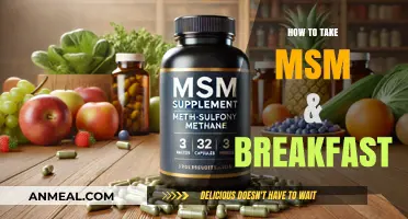 Boost Your Morning Routine: MSM and Breakfast Tips for Optimal Health