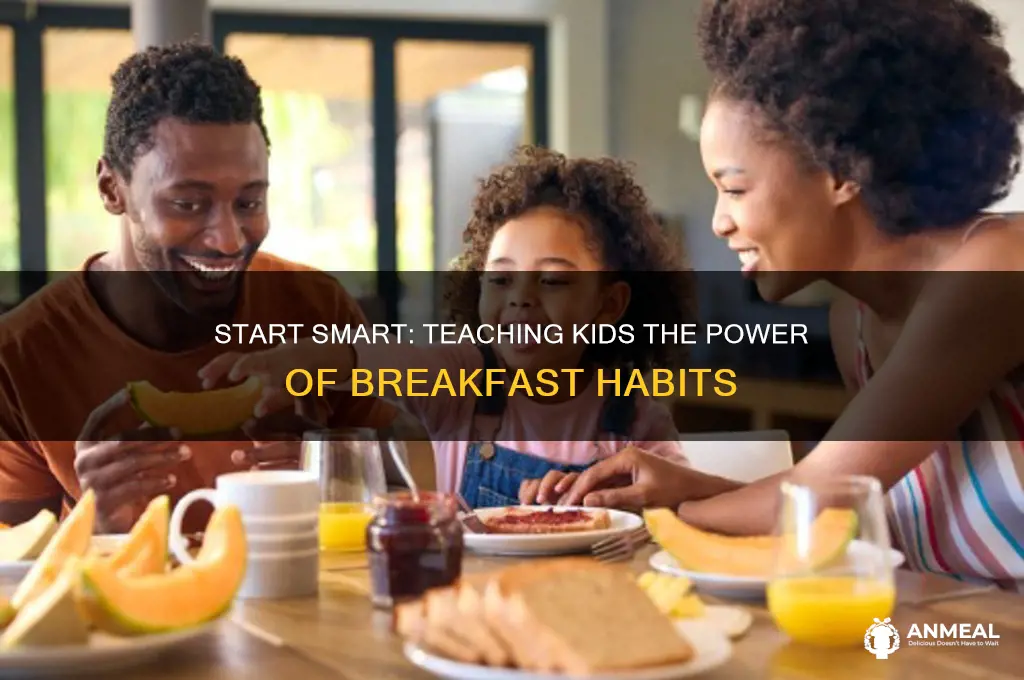 how to teach importance of breakfast to kids