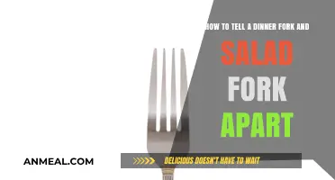 Dinner vs. Salad Fork: A Quick Guide to Spot the Difference
