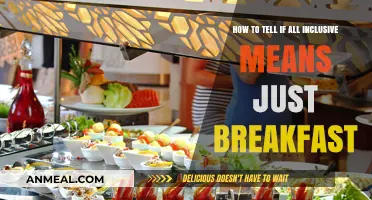 Decoding All-Inclusive: Does It Really Mean Just Breakfast?