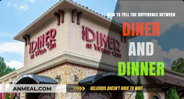 Diner vs. Dinner: Decoding the Difference in American Dining