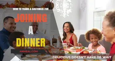 Expressing Gratitude: Thoughtful Ways to Thank Customers for Attending Dinner