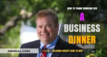 Expressing Gratitude: The Art of Thanking Hosts for Business Dinners