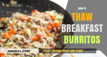 Quick Thawing Tips for Perfectly Warm Breakfast Burritos