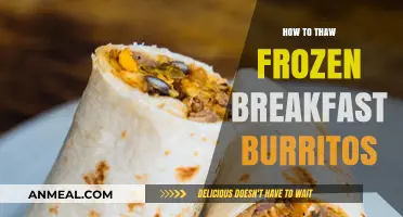 Quick Thawing Tips for Perfectly Warm Breakfast Burritos
