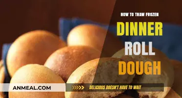 Quickly Thaw Frozen Dinner Roll Dough: Simple Steps for Perfect Results