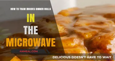 Quickly Thaw Rhodes Dinner Rolls in the Microwave: Easy Steps