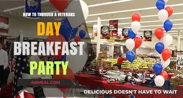 Honoring Heroes: A Guide to Hosting a Veterans Day Breakfast Party