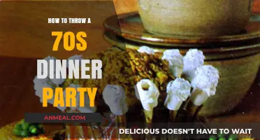 Groovy Guide to Hosting a Fabulous 70s-Themed Dinner Party