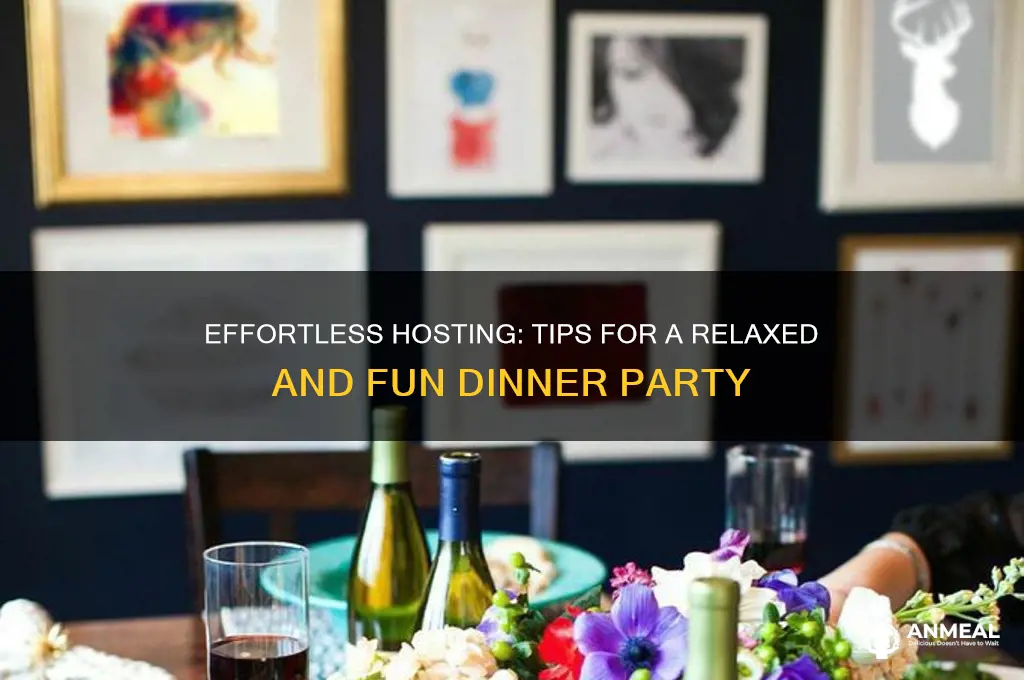 how to throw a casual dinner party