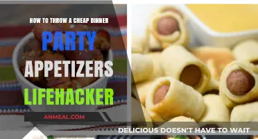 Budget-Friendly Dinner Party: Easy, Affordable Appetizers for Impressive Hosting