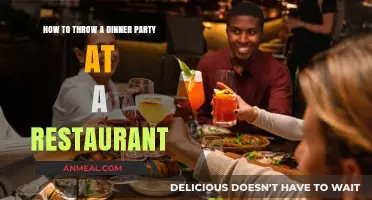 Effortless Restaurant Dinner Party: Tips for a Memorable Group Dining Experience