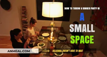 Cozy & Chic: Hosting a Dinner Party in Your Compact Space