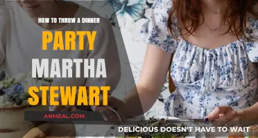 Martha Stewart's Elegant Dinner Party: Tips for a Perfect Evening