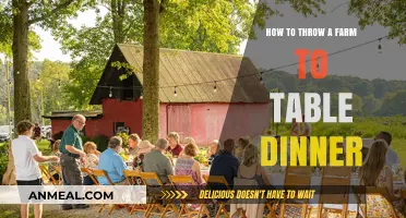 Host a Rustic Farm-to-Table Dinner: Tips for a Perfect Gathering