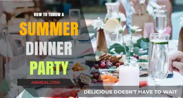 Effortless Summer Dinner Party: Tips for a Memorable Evening