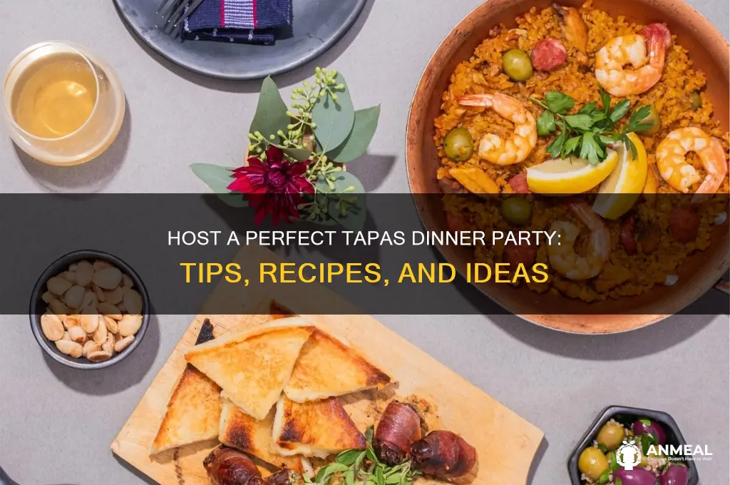 how to throw a tapas dinner party