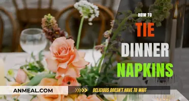 Elegant Napkin Folding: Master the Art of Tying Dinner Napkins