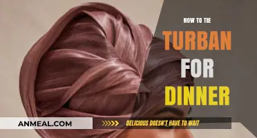 Elegant Turban Styling: A Step-by-Step Guide for Dinner Parties