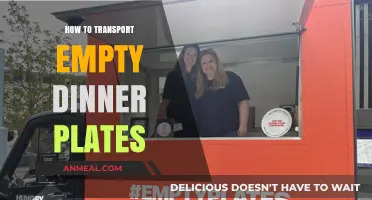 Efficiently Moving Empty Dinner Plates: Tips for Safe and Easy Transport