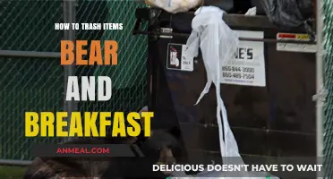 Efficiently Trashing Items in Bear and Breakfast: A Step-by-Step Guide