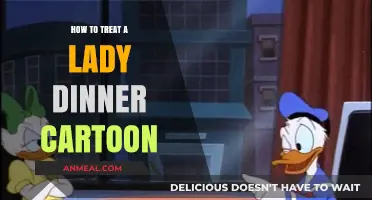 Mastering the Art of Treating a Lady to a Cartoon Dinner