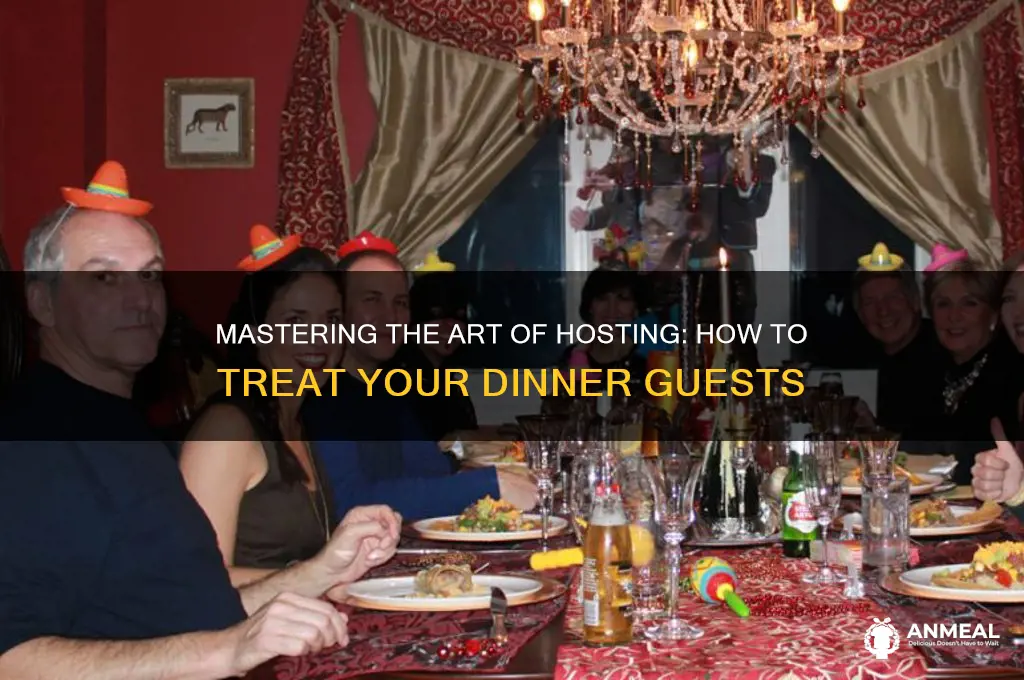 how to treat your dinner guest