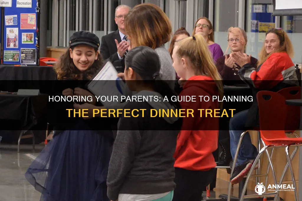 how to treat your parents to dinner